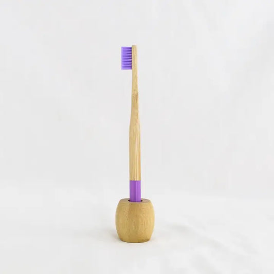 Marwancg-Bamboo Toothbrush Holder